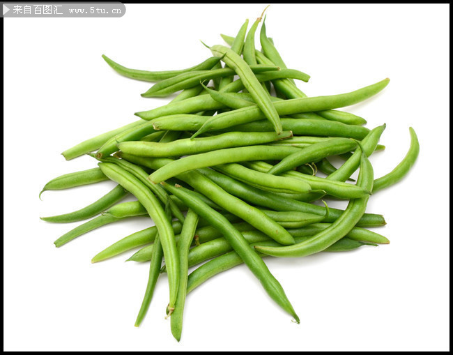 新鲜四季豆高清蔬菜图片素材