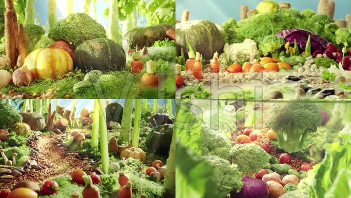 新鲜蔬菜王国_1920X1080_高清视频素材下载(编号:2945809)_实拍视频